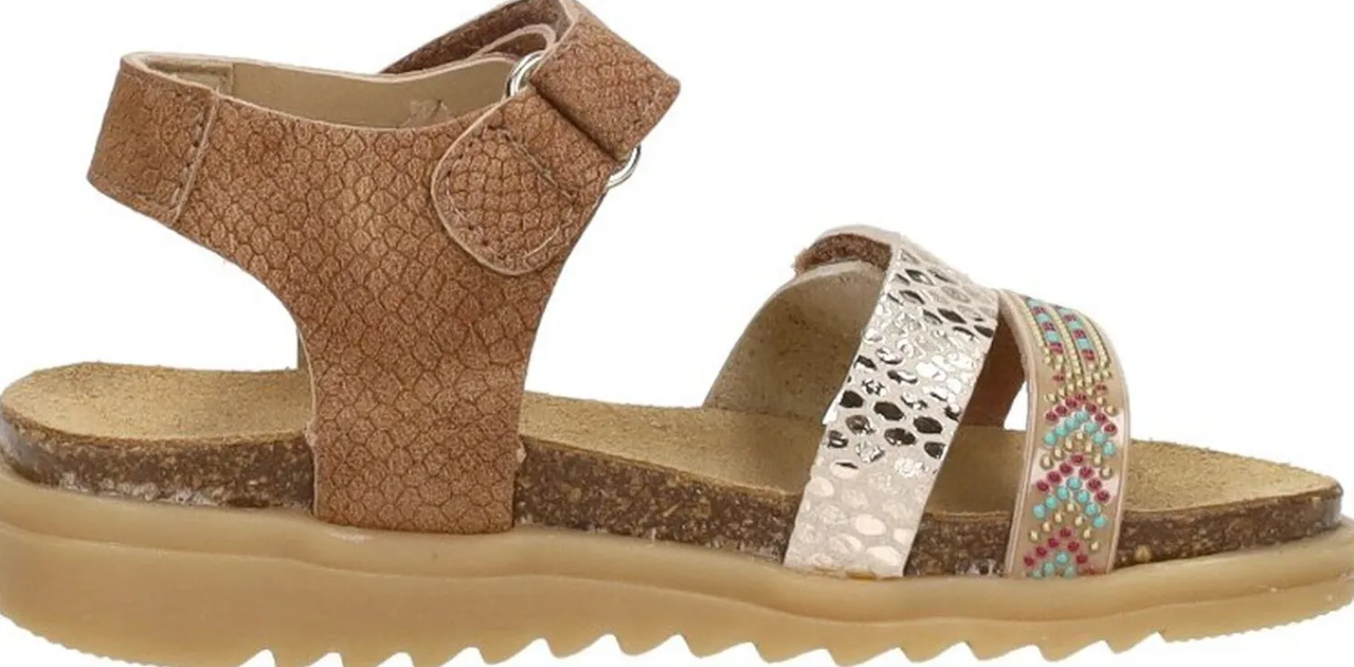 Develab Meiden Sandalen Cognac Hot