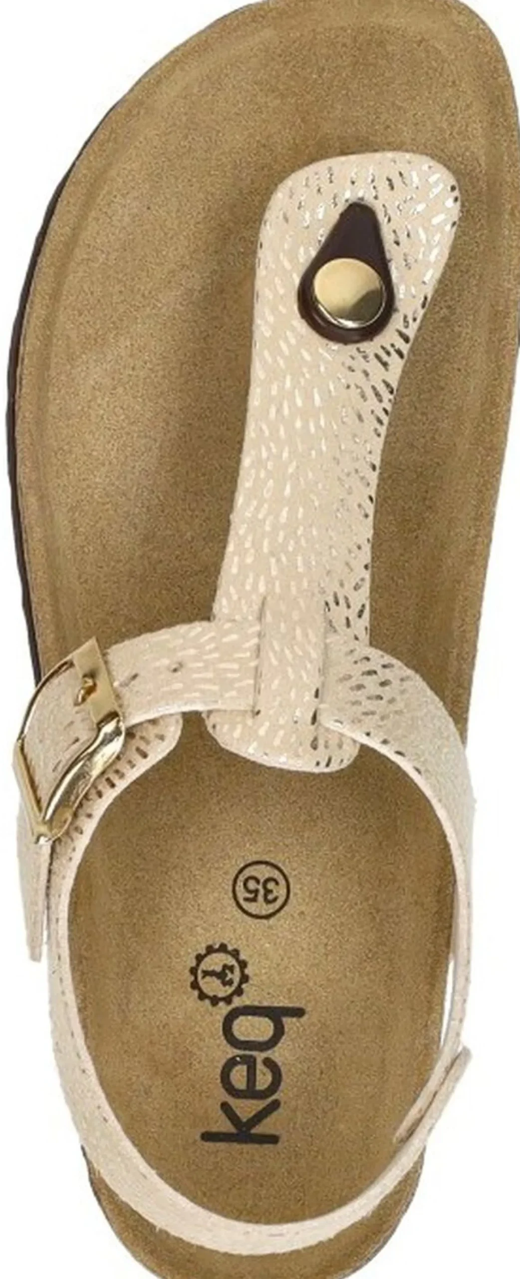Keq Meiden Sandalen Goudkleur New