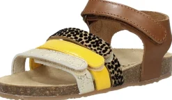 Keq Meiden Sandalen Cognac New