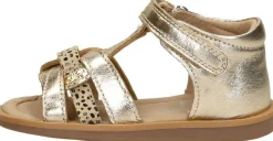 Keq Meiden Sandalen Goudkleur New