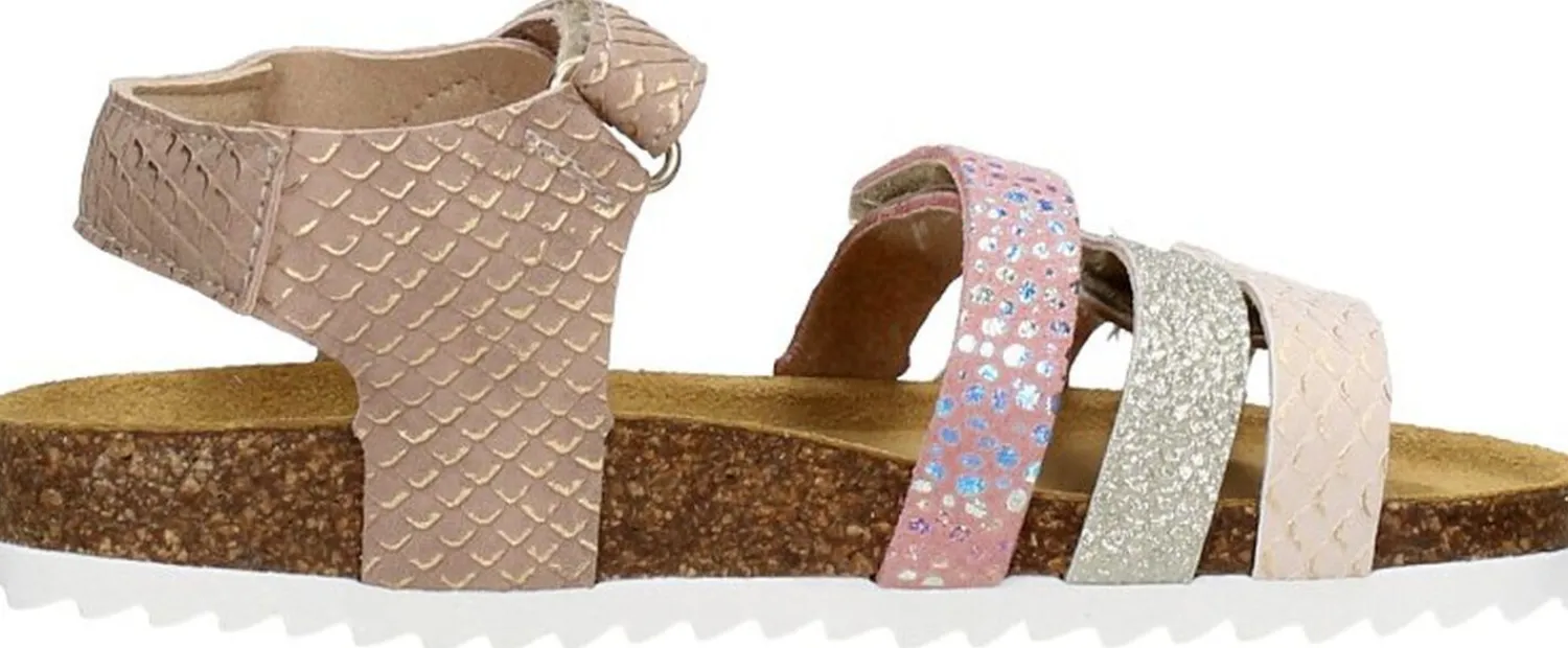 Develab Meiden Sandalen Taupe Hot