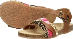 Keq Meiden Sandalen Cognac Outlet