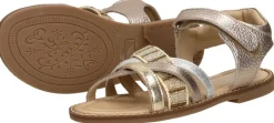 Keq Meiden Sandalen Goudkleur Discount