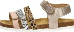 Develab Meiden Sandalen Goudkleur Clearance