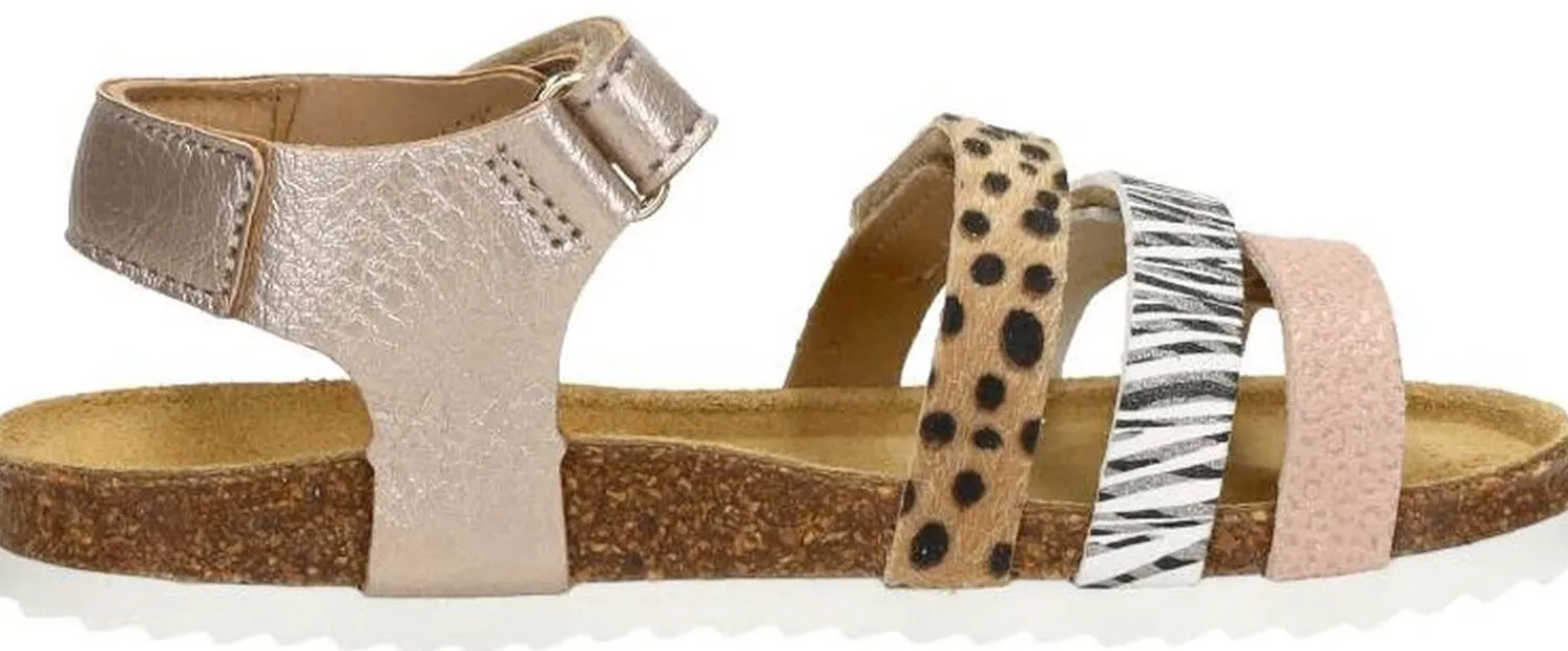 Develab Meiden Sandalen Goudkleur Clearance