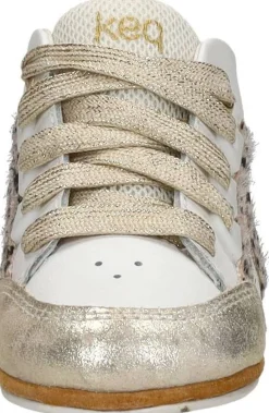 Keq Meisjes Baby schoentjes Goudkleur Best