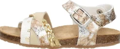 Keq Meisjes sandalen Goudkleur Discount