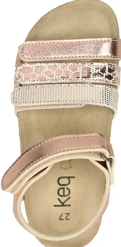 Keq Meisjes sandalen Champagne Fashion