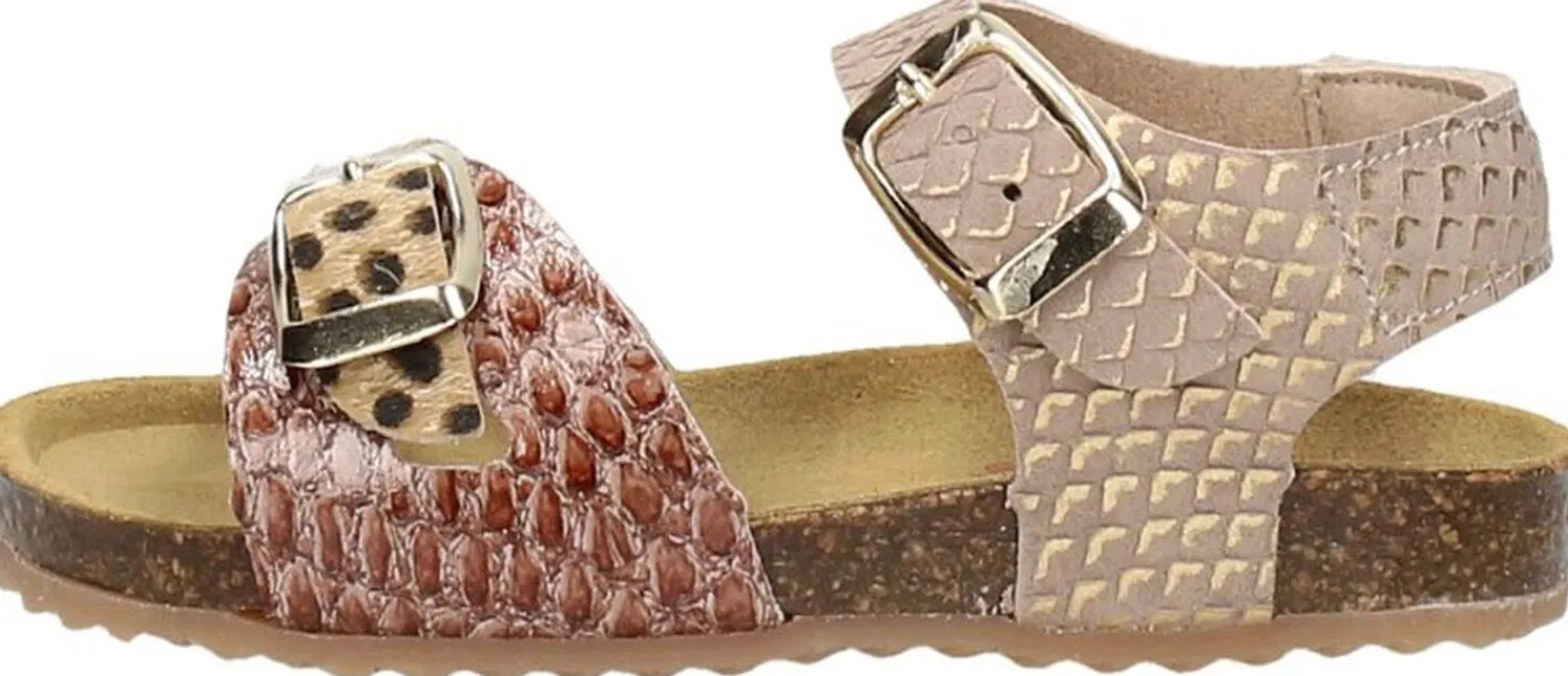 Develab Meisjes Sandalen Middelbruin Sale