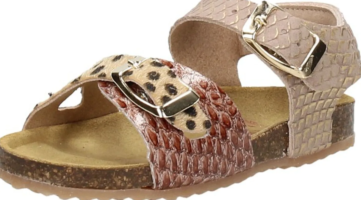 Develab Meisjes Sandalen Middelbruin Sale
