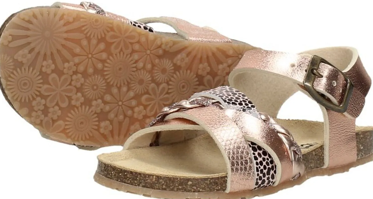 Keq Meisjes sandalen Champagne Outlet