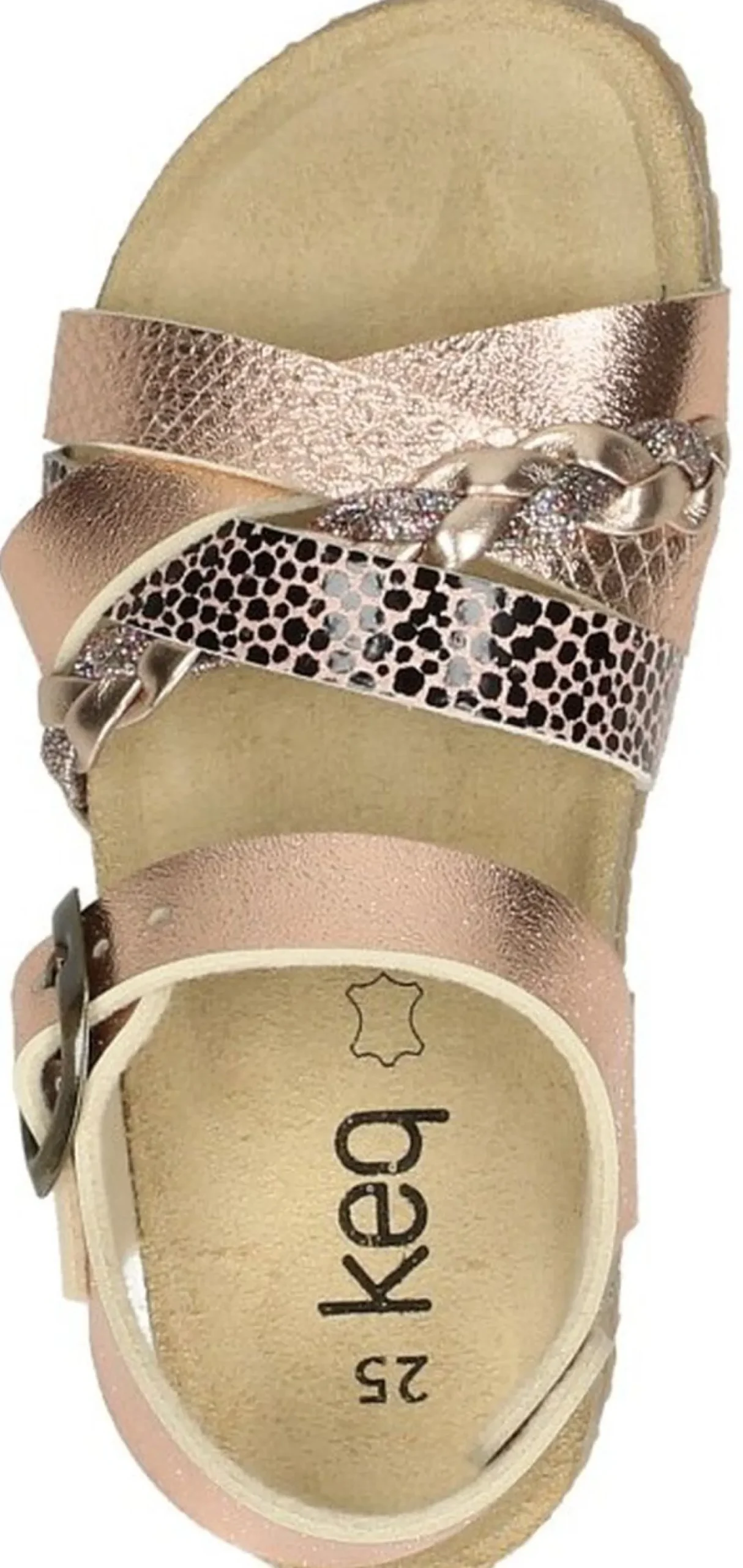 Keq Meisjes sandalen Champagne Outlet