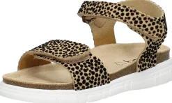 Keq Meisjes sandalen Cognac Fashion