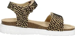 Keq Meisjes sandalen Cognac Fashion