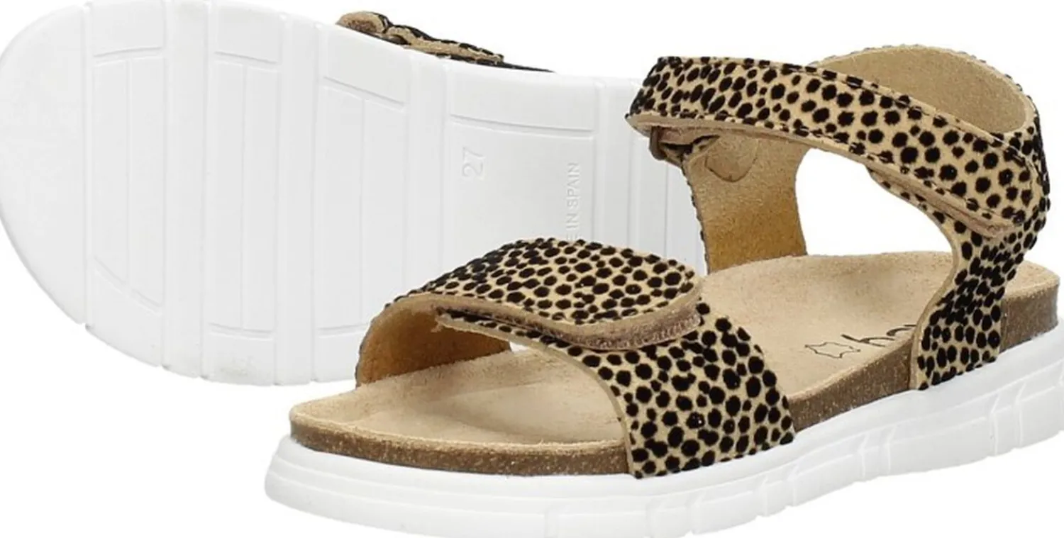 Keq Meisjes sandalen Cognac Fashion