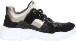 Braqeez Meisjes veterschoenen Zwart Sale