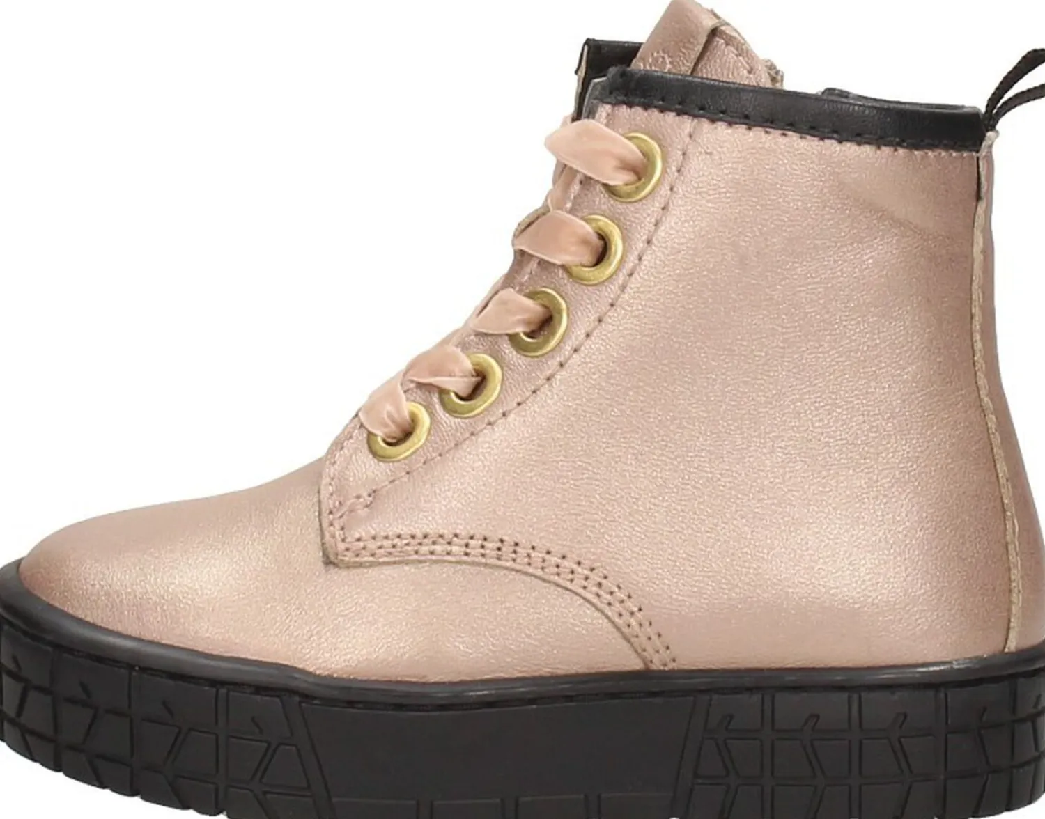 Keq Meisjes veterschoenen Champagne Fashion