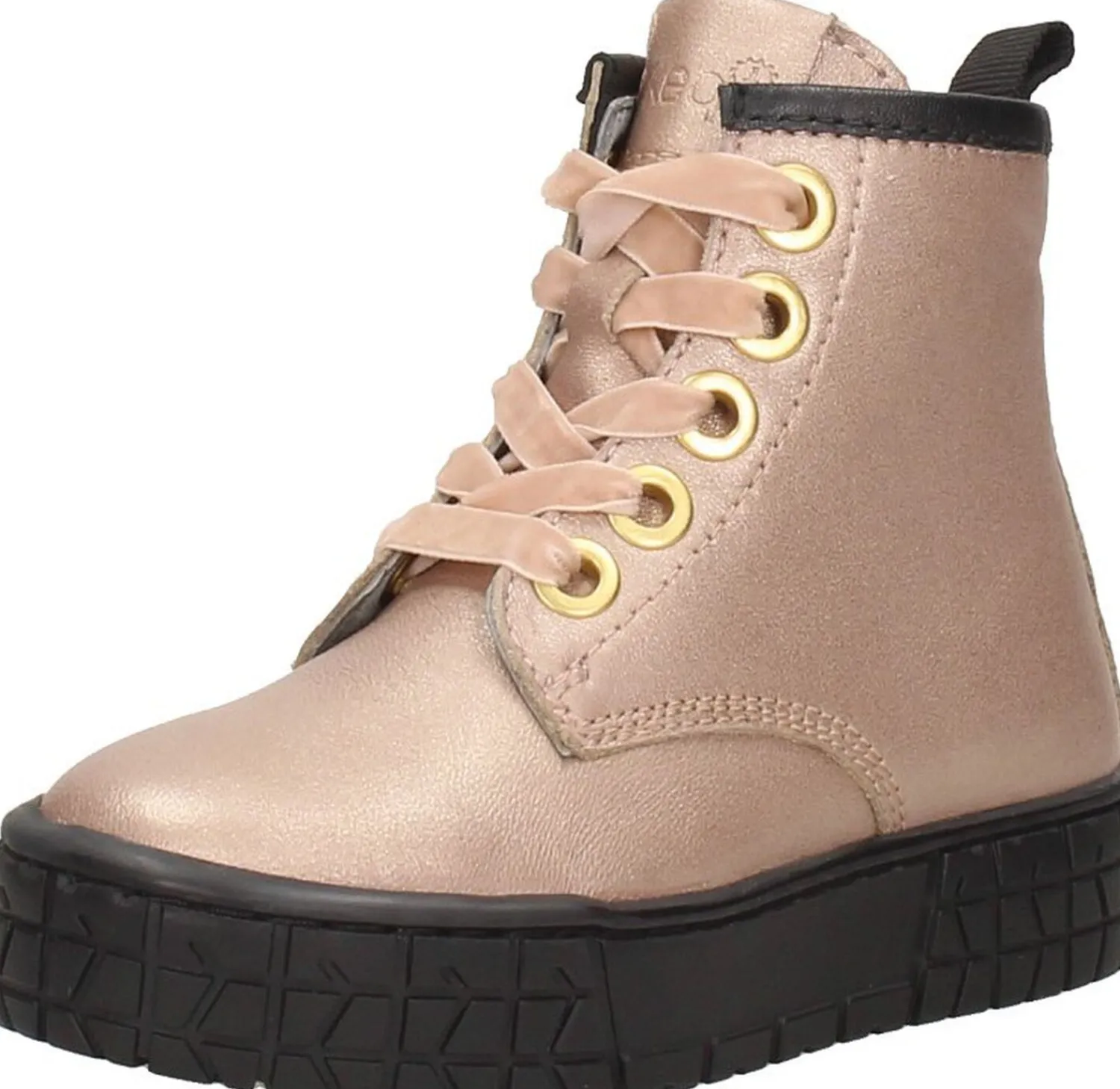 Keq Meisjes veterschoenen Champagne Fashion