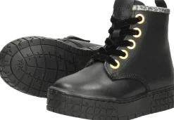 Keq Meisjes veterschoenen Zwart Best