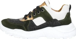 Braqeez Meisjes veterschoenen Groen Best