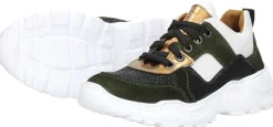 Braqeez Meisjes veterschoenen Groen Best