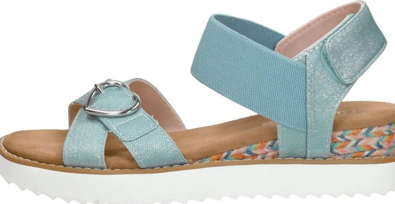 Skechers Miss Desert Kiss Hi Licht blauw Sale