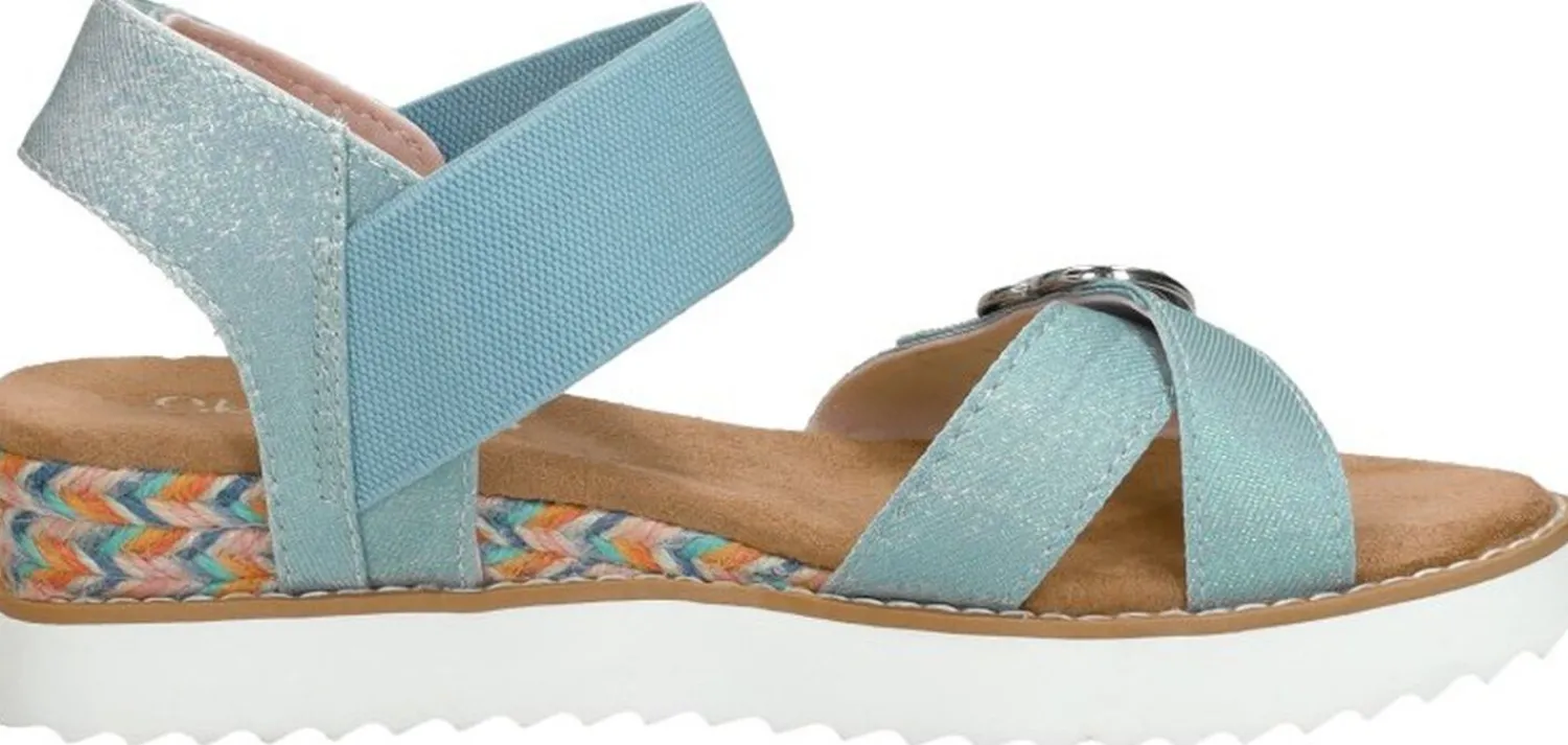 Skechers Miss Desert Kiss Hi Licht blauw Sale