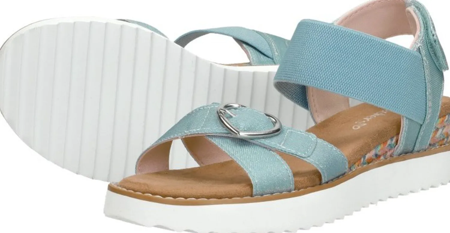 Skechers Miss Desert Kiss Hi Licht blauw Sale