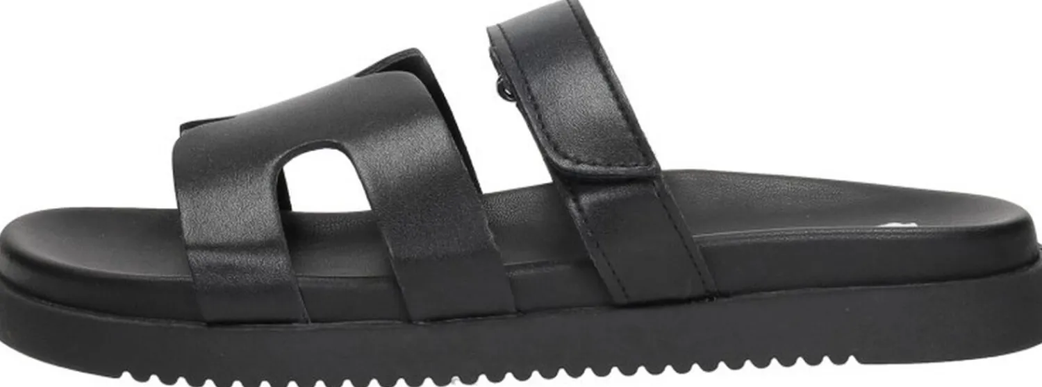 Steve Madden Missile Sandal Zwart Hot