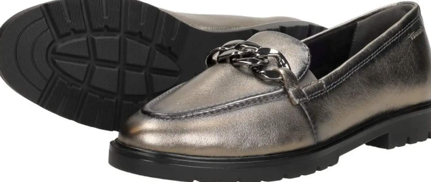 Tamaris Mocassin Zilverkleur New