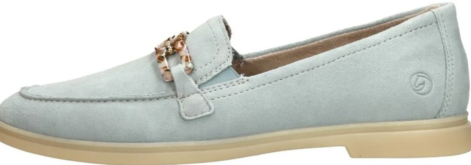 Remonte Mocassin Licht blauw Outlet