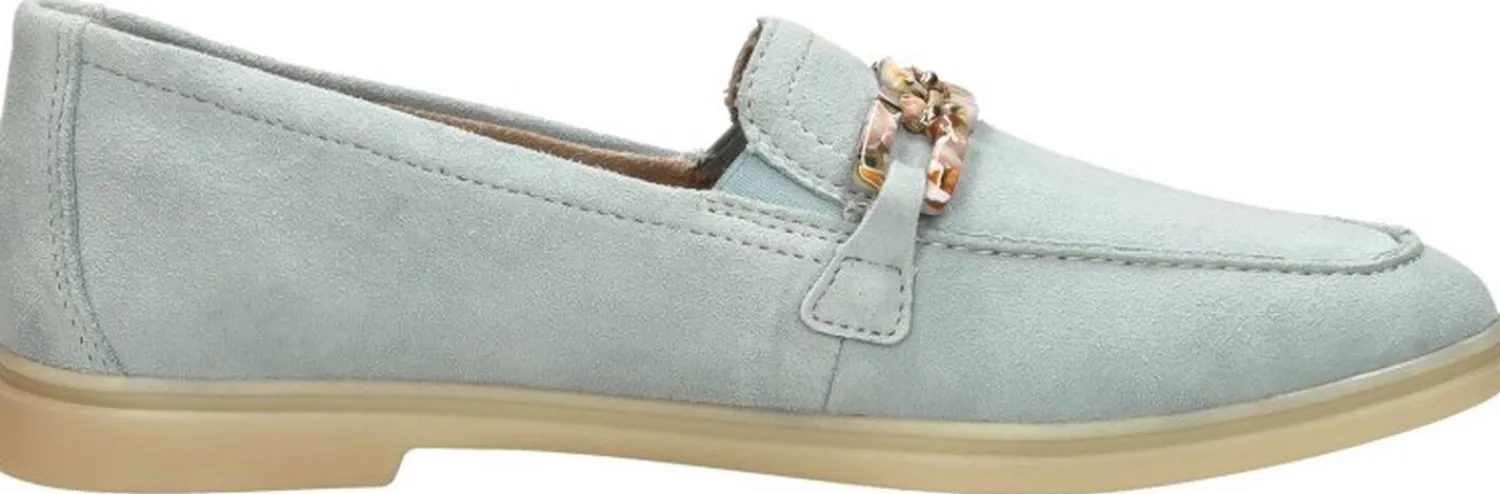 Remonte Mocassin Licht blauw Outlet