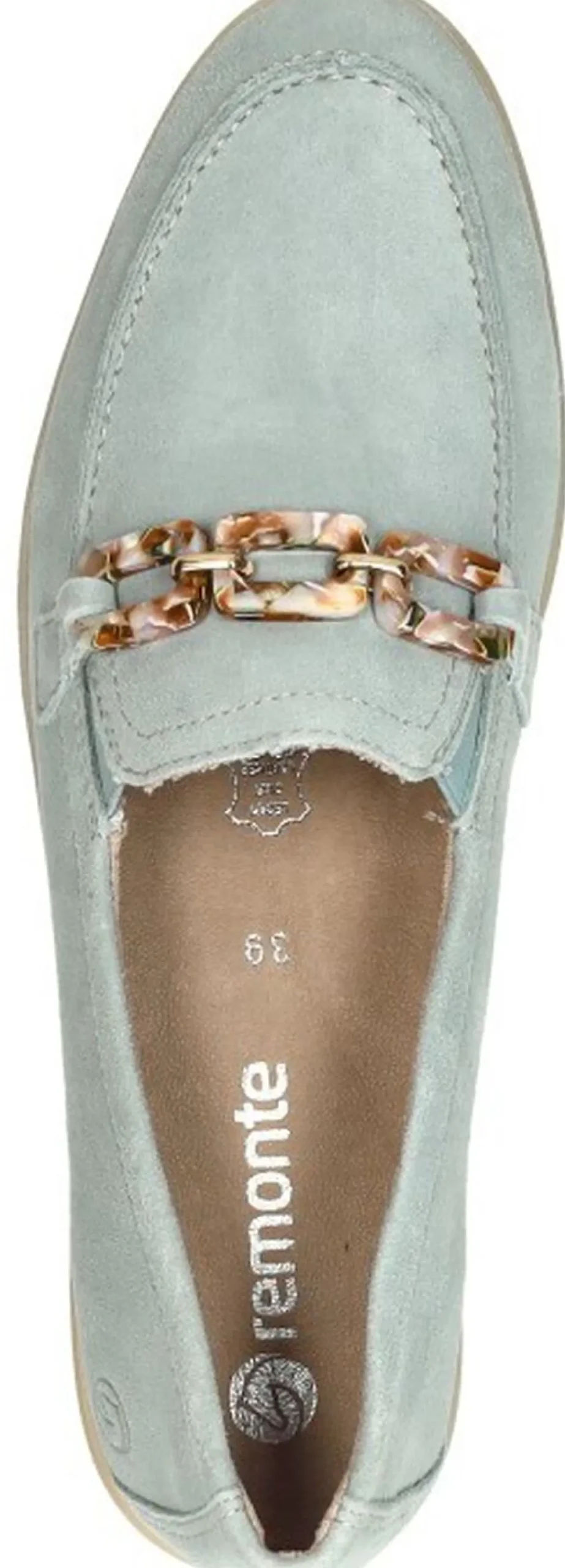 Remonte Mocassin Licht blauw Outlet