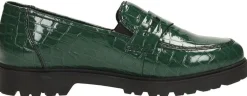 Rieker Mocassin Groen Clearance