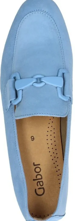 Gabor Mocassin Licht blauw Clearance