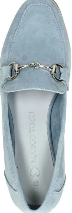 Marco Tozzi Mocassin Licht blauw Hot