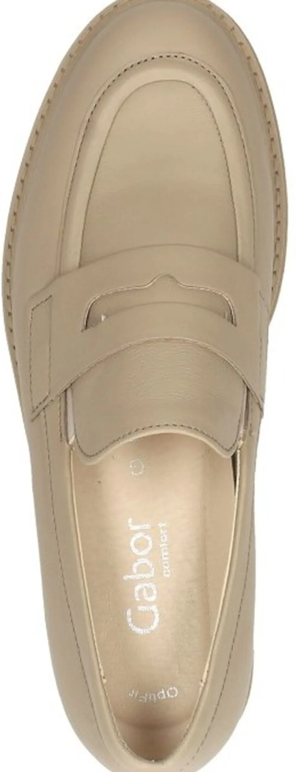 Gabor Mocassin Beige Fashion