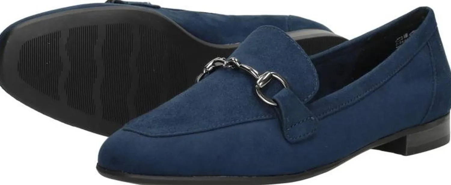 Marco Tozzi Mocassin Blauw Best
