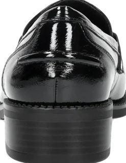 Tamaris Mocassin Zwart lak Hot