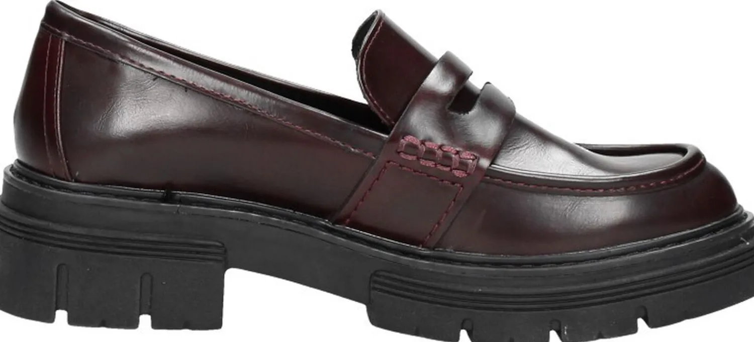 Marco Tozzi Mocassin Bordeaux Clearance