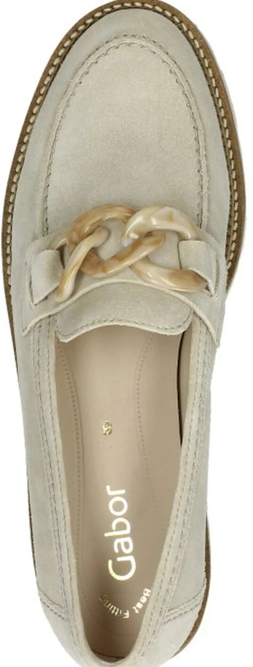 Gabor Mocassin Beige Clearance