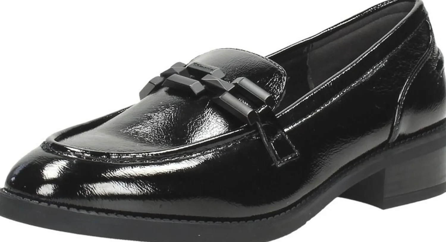 Tamaris Mocassin Zwart lak New
