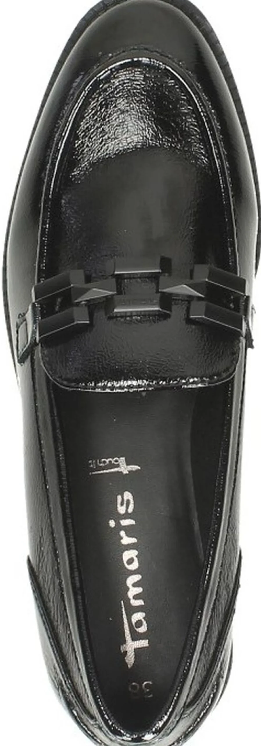 Tamaris Mocassin Zwart lak New