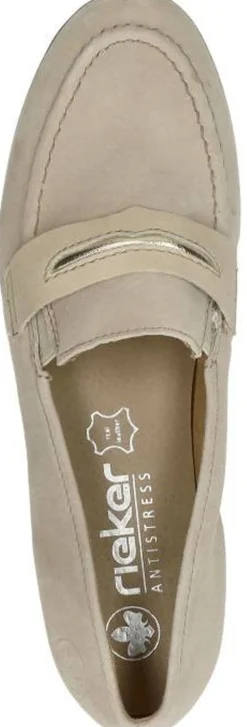 Rieker Mocassin Beige Outlet