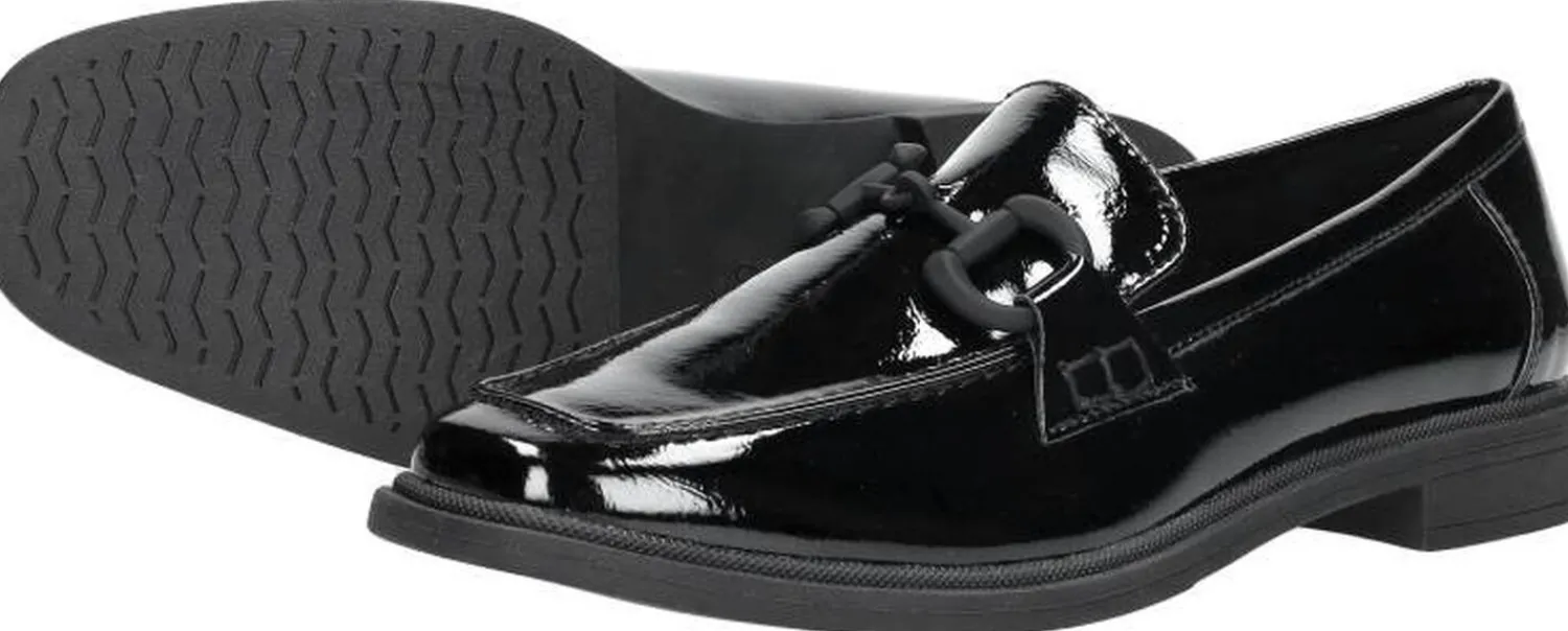 Marco Tozzi Mocassin Zwart lak Online