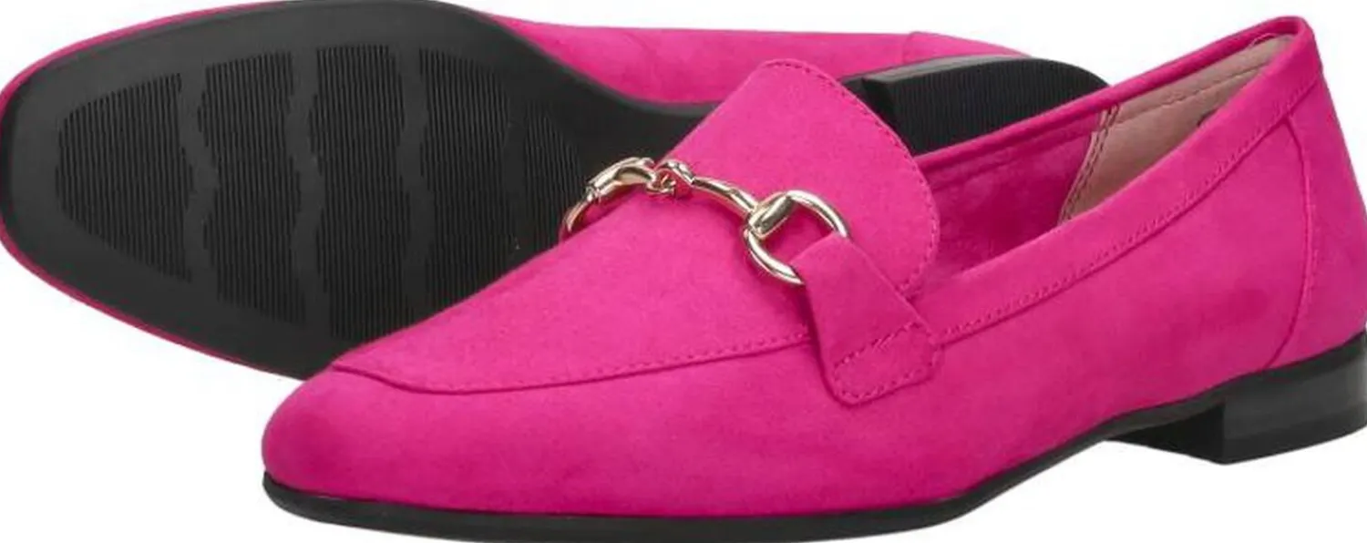 Marco Tozzi Mocassin Fuchsia Clearance