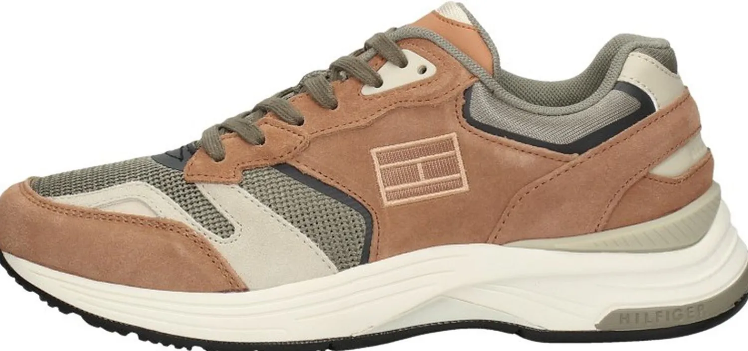 Tommy Hilfiger Modern Prep Sneaker Middelbruin Discount