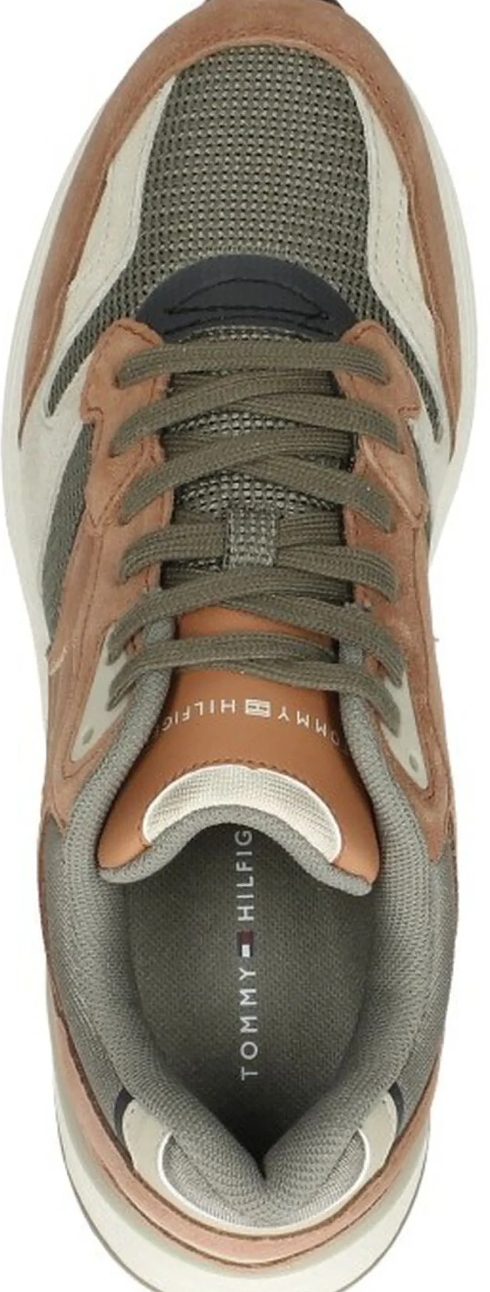 Tommy Hilfiger Modern Prep Sneaker Middelbruin Discount