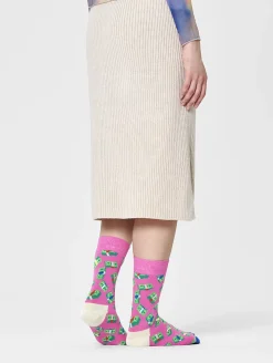 Happy Socks Money Money Sock Roze Online