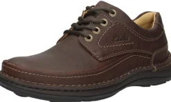Clarks Nature Three Middelbruin New